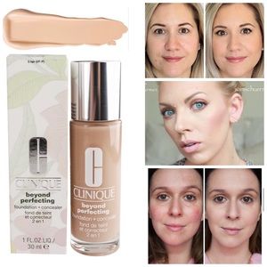 Clinique Beyond Perfecting- Fair -NEW Full sz in box